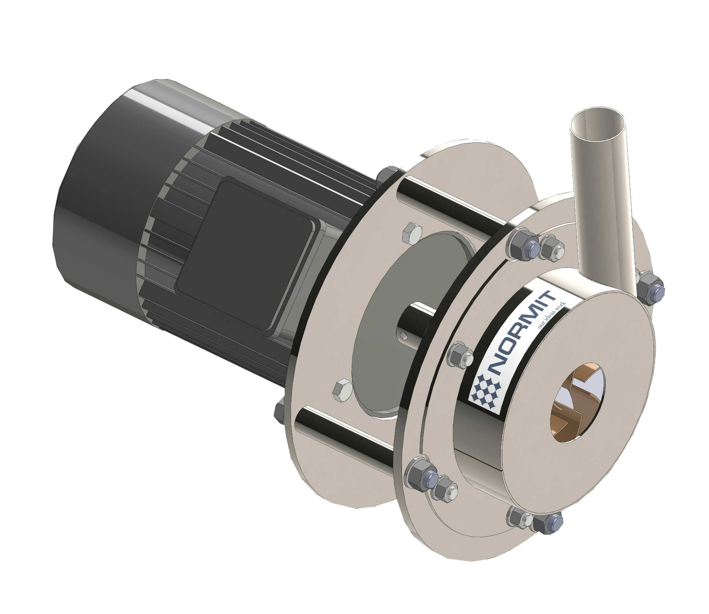 Vysokoteplotné obehové čerpadlo