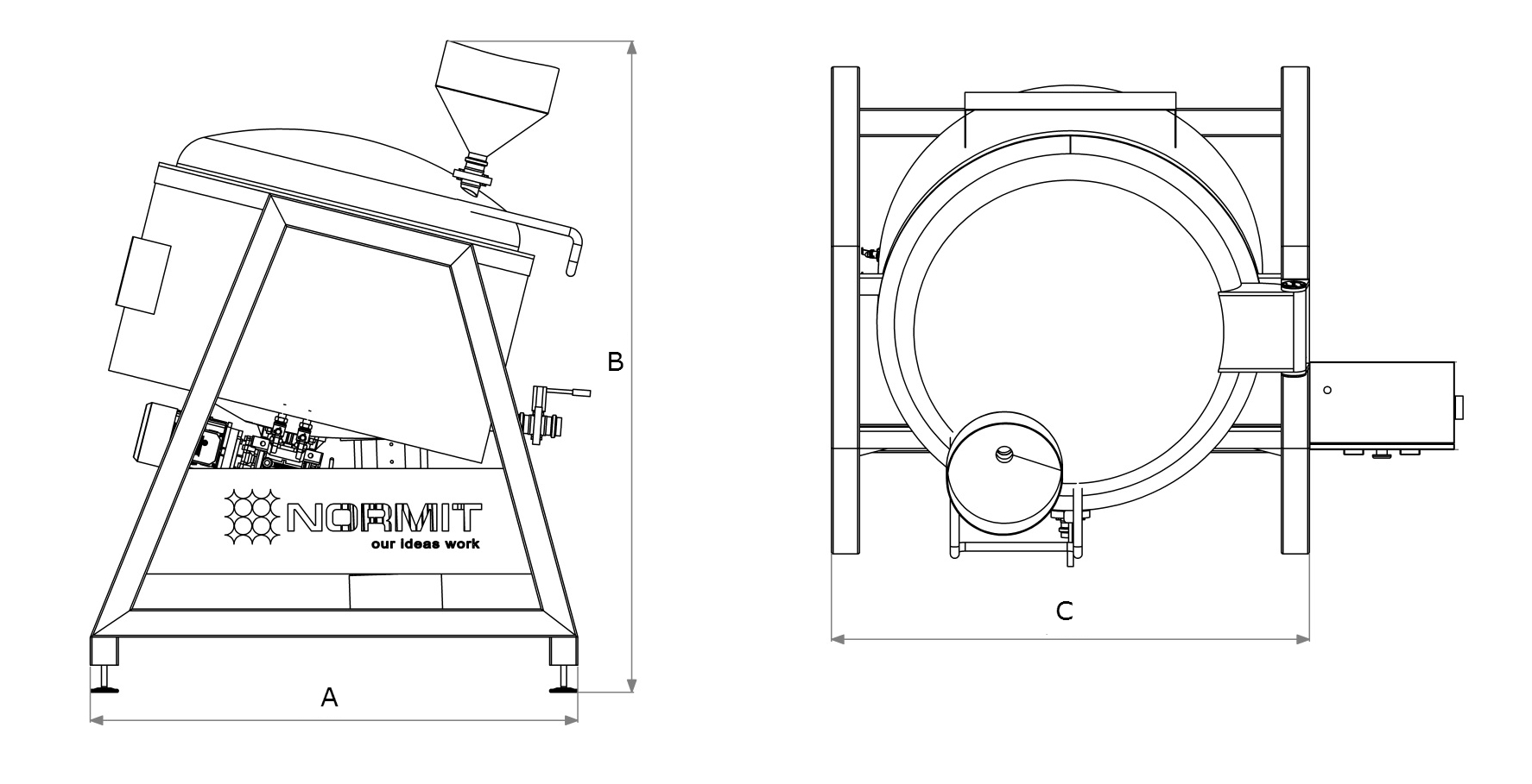 Vákuový homogenizátor MG UGM
