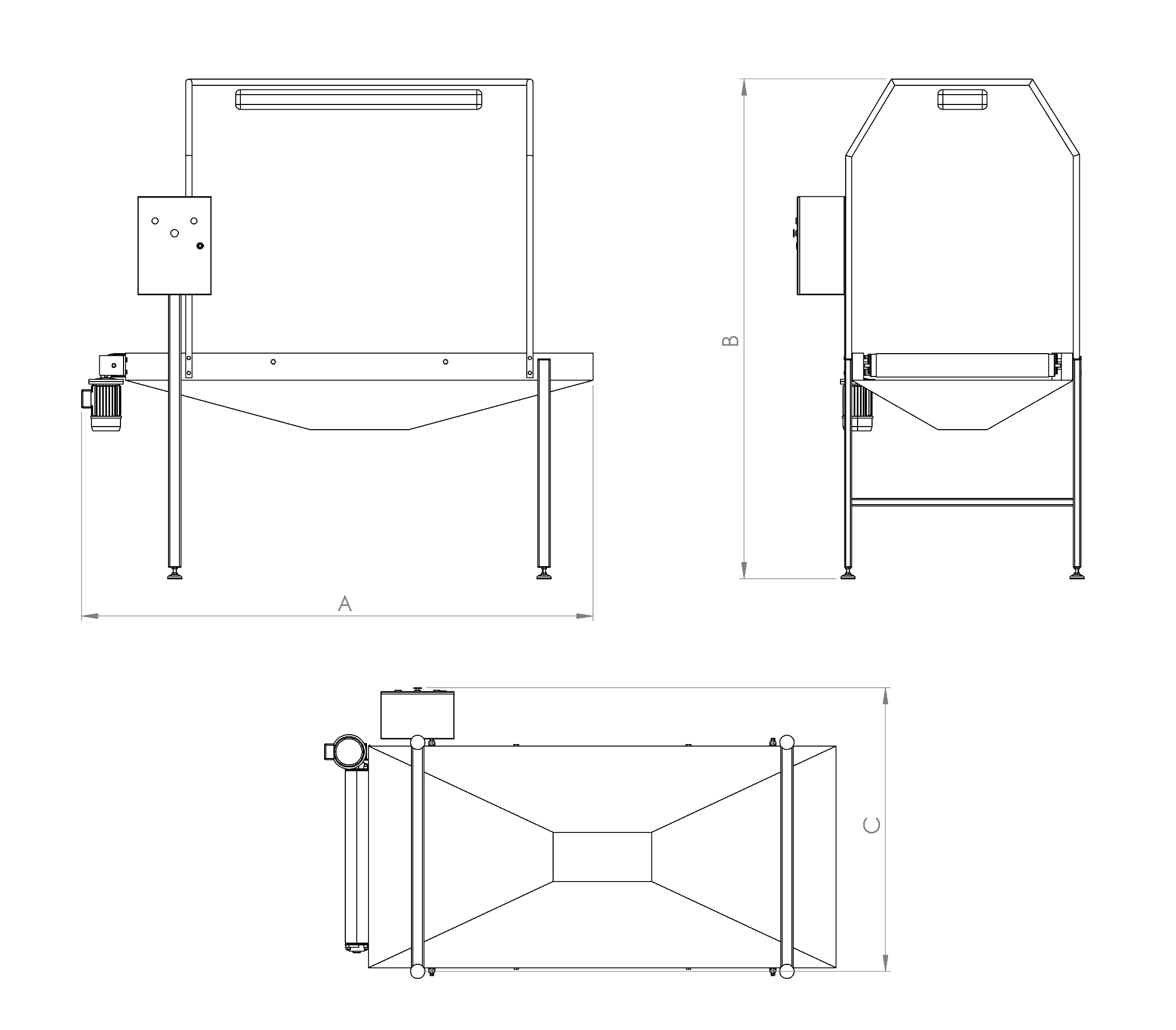 Inšpekčný dopravník