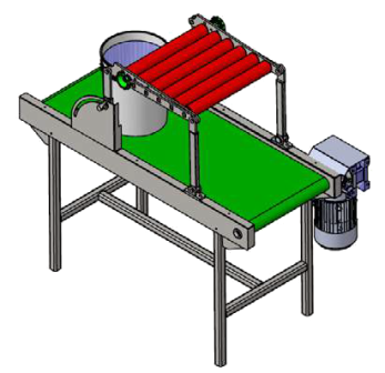 dopravnik na zatvaranie