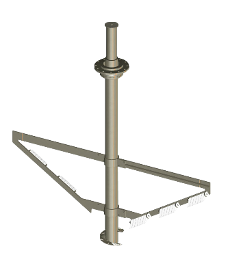 Miesadlo s teflonovymi skrabkami 