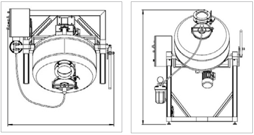 vakuovy drazovaci stroj