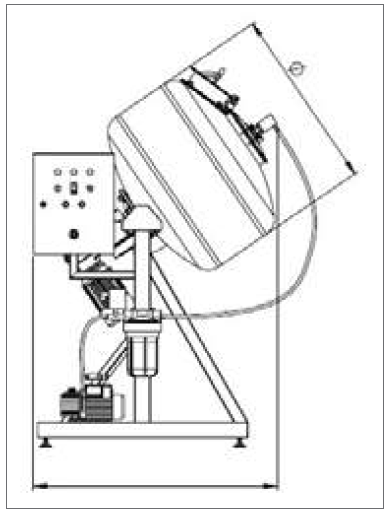 vakuovy drazovaci stroj