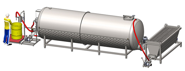 Linka na spracovanie medu HHTM