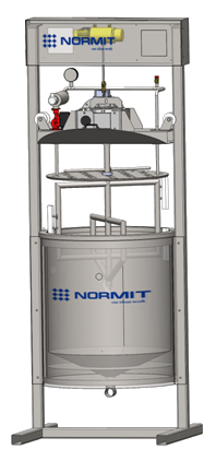 Predzmiesavac s tavnou mriezkou